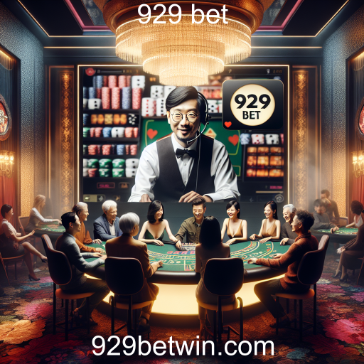 A Experiência Imersiva do Cassino Ao Vivo no 929 bet